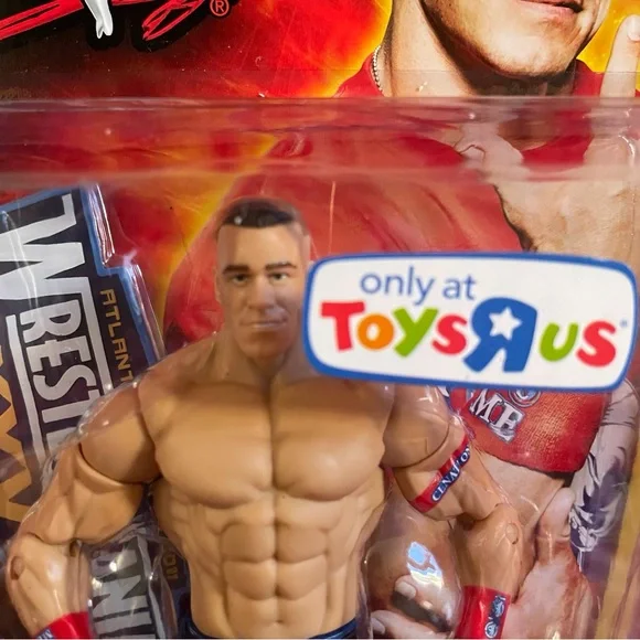 Wrestlemania XXVII John Cena Action Figure 2011 Atlanta NIB Toys R Us VINTAGE - Picture 3 of 11